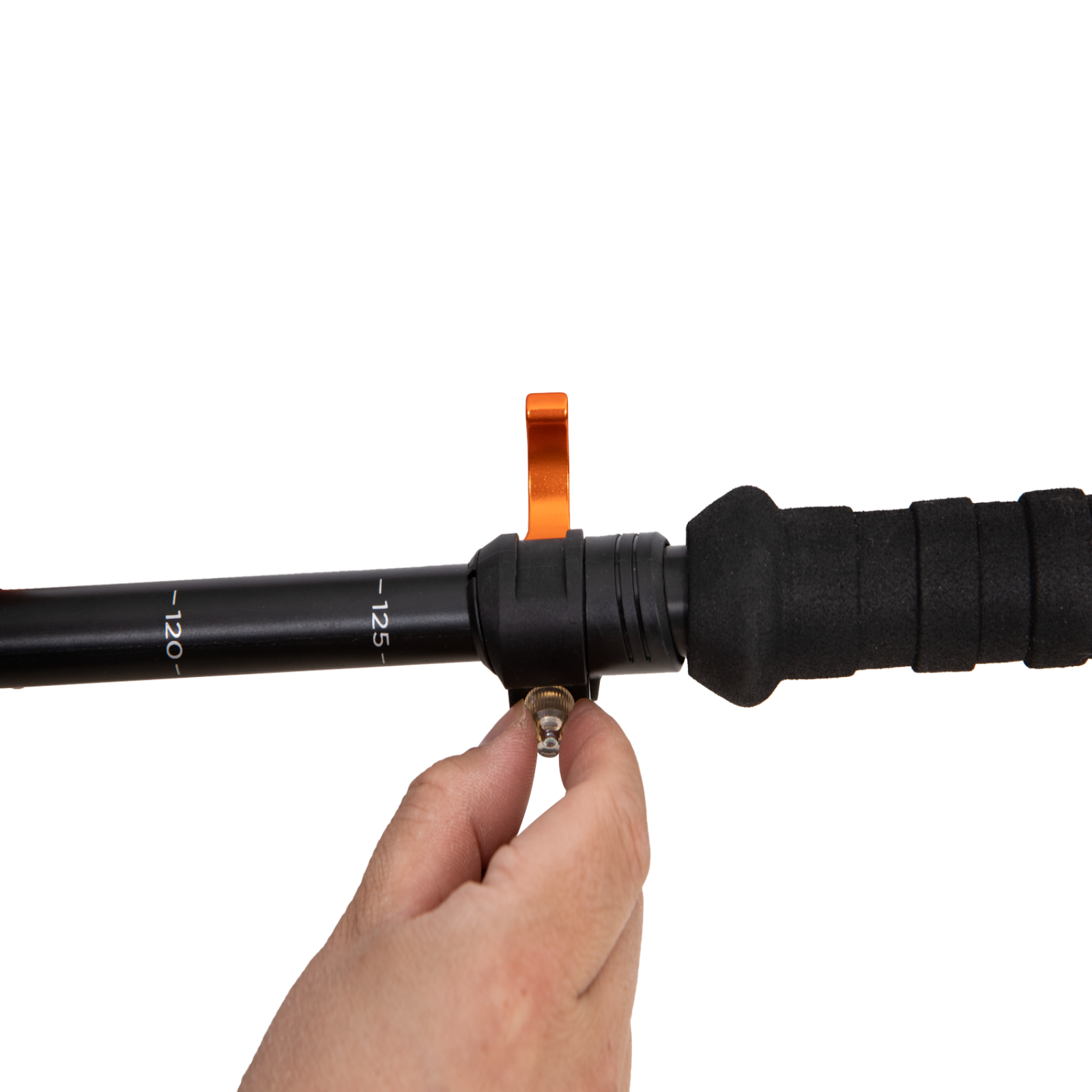 Adjustable length system of trekking poles for personalized height and terrain flexibility