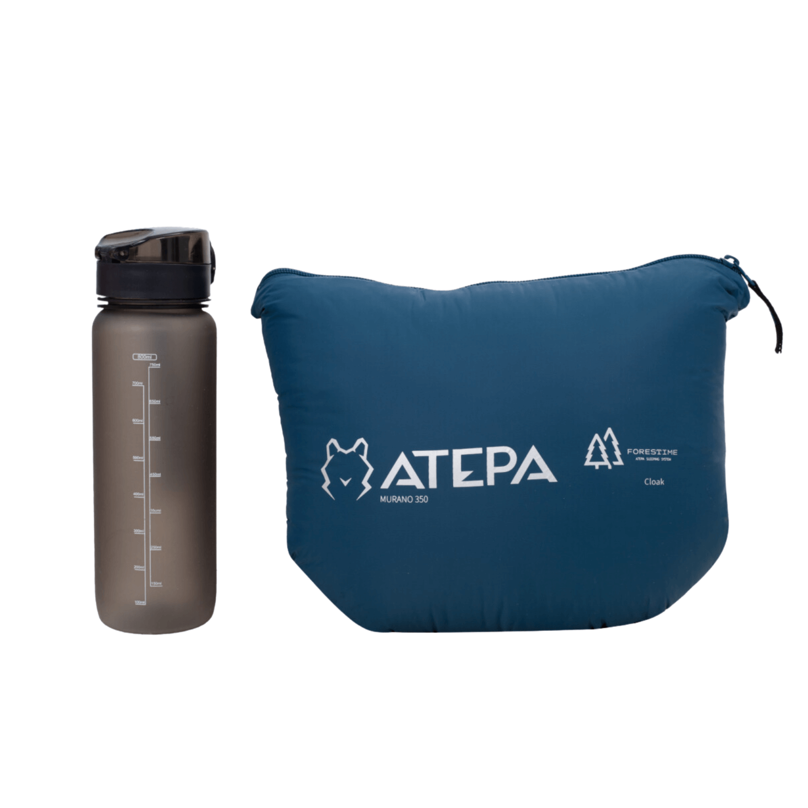 Multifunctional Wearable Camping Poncho Blanket Blue