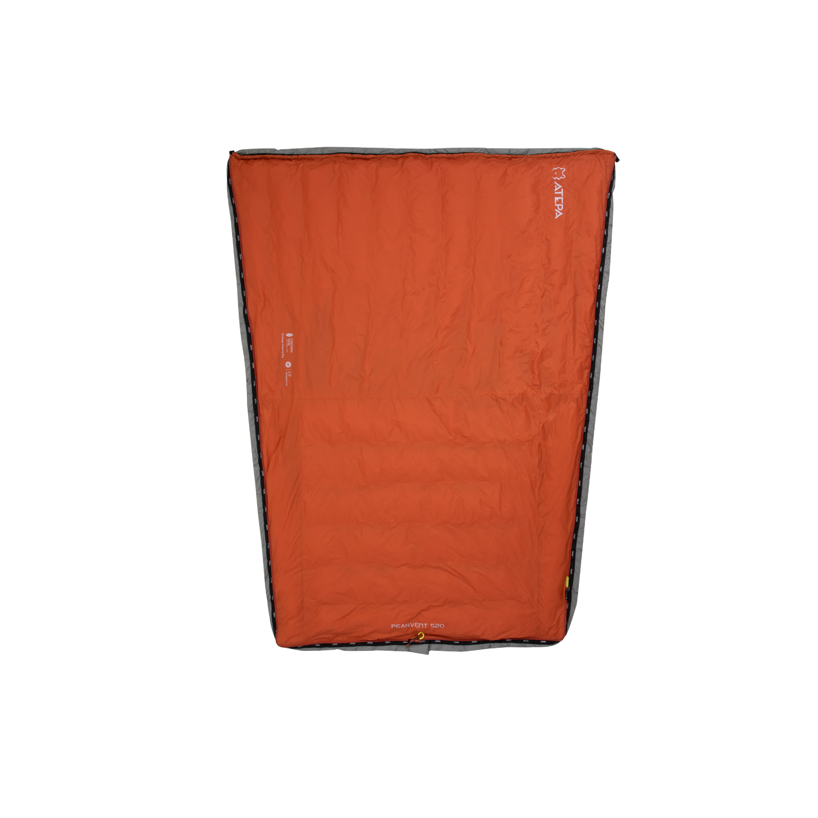 Multiple views of Unitymarts blue backpacking sleeping bag showing its versatile design