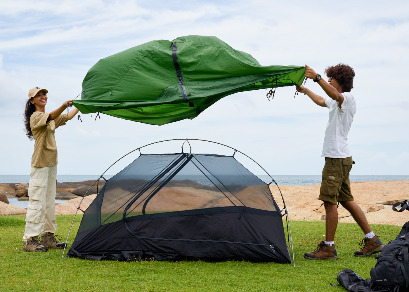 Unitymarts 1-Person Ultralight Backpacking Tent