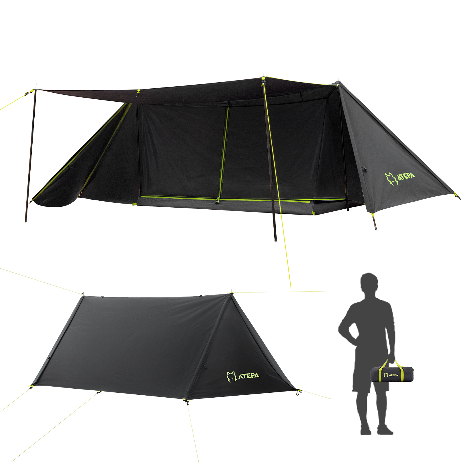 Unitymarts 1-person trekking tent windproof tent