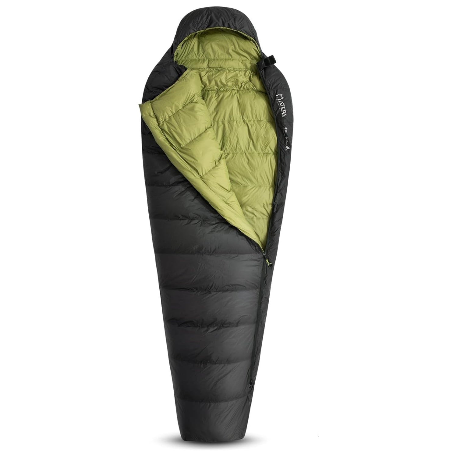 Coldmaster Down Mummy Sleeping Bag 9℉ / 42.8℉ Black