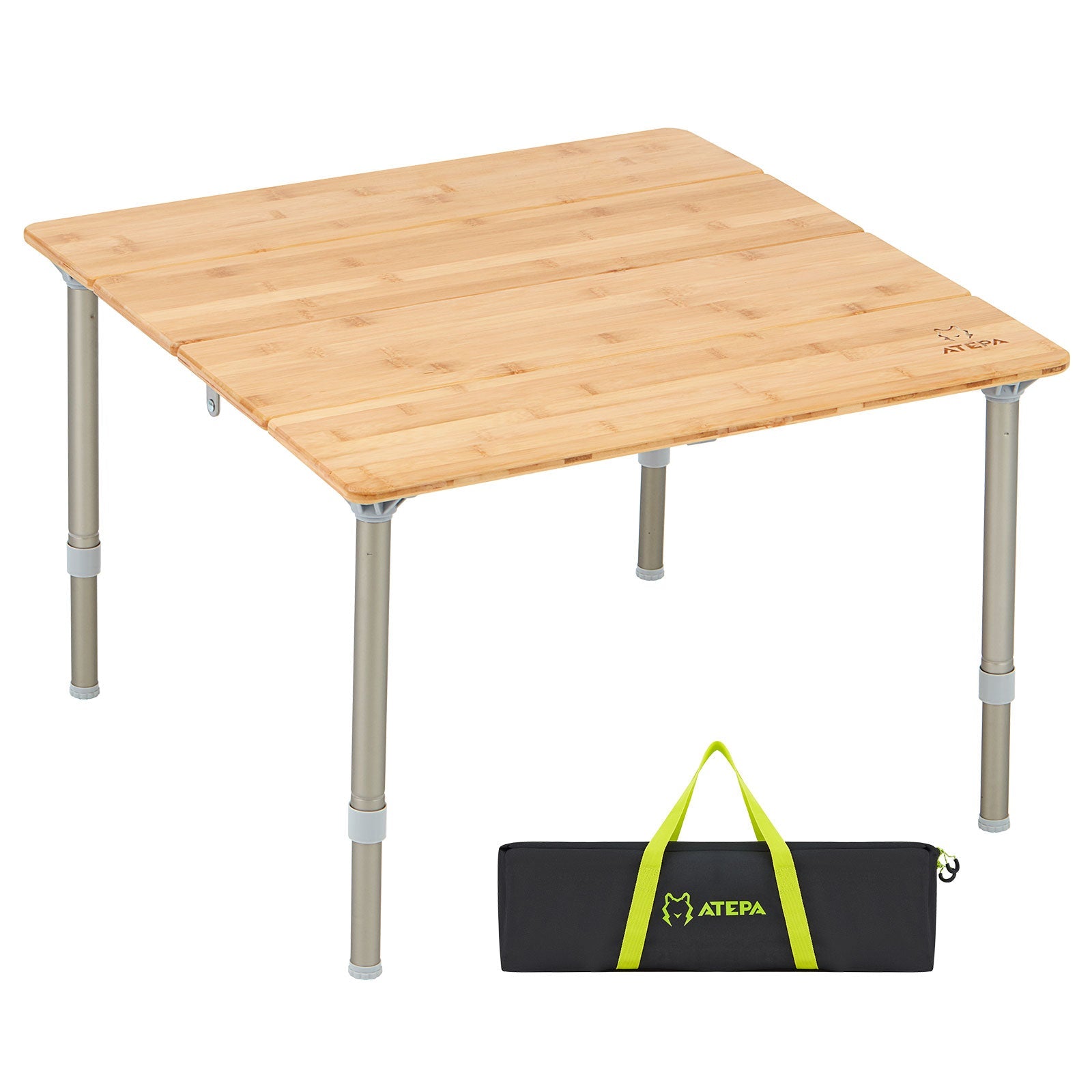 Unitymarts foldable camping camp table compact storage