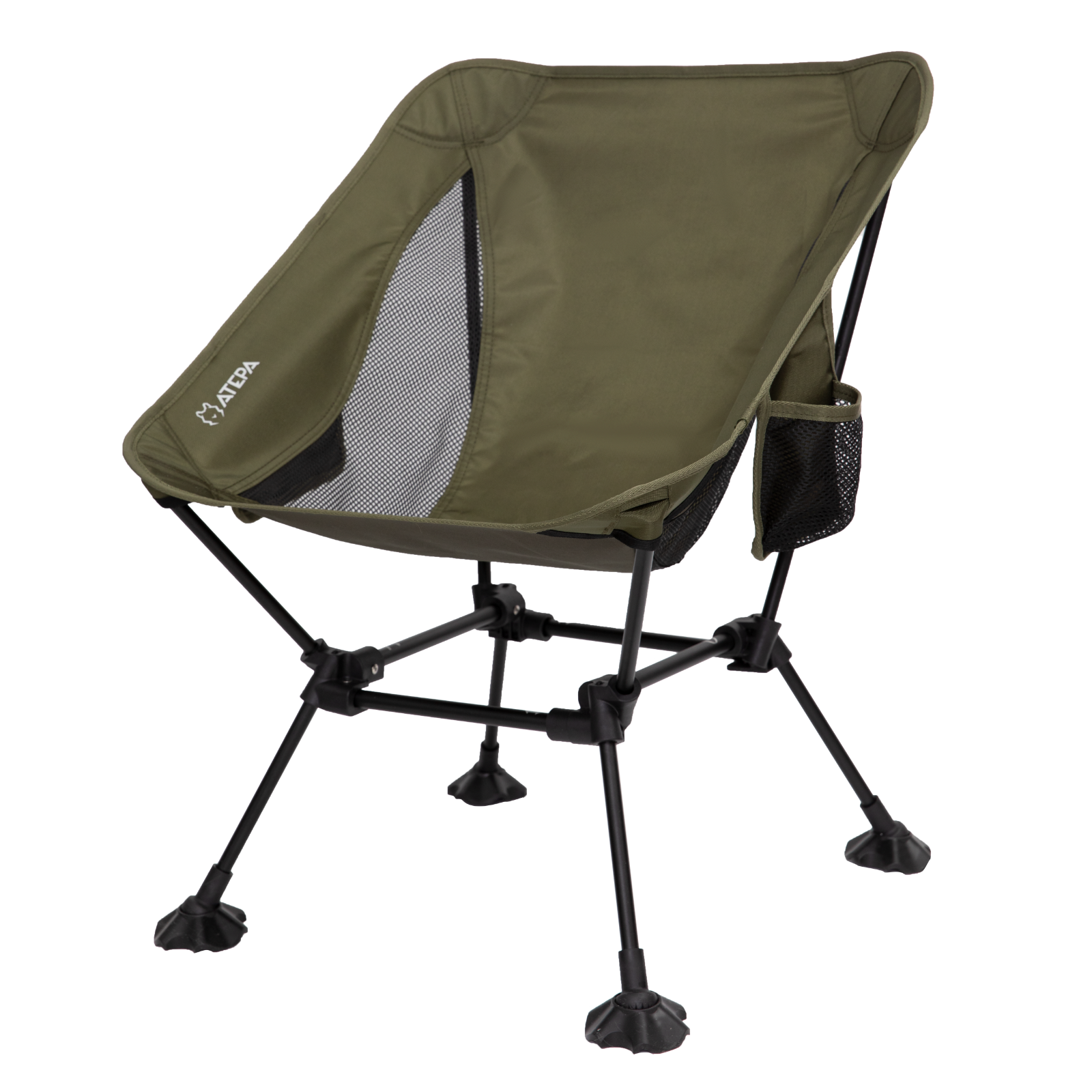 Unitymarts ultralight camping chair with tall square frame for backpacking and outdoor comfort
