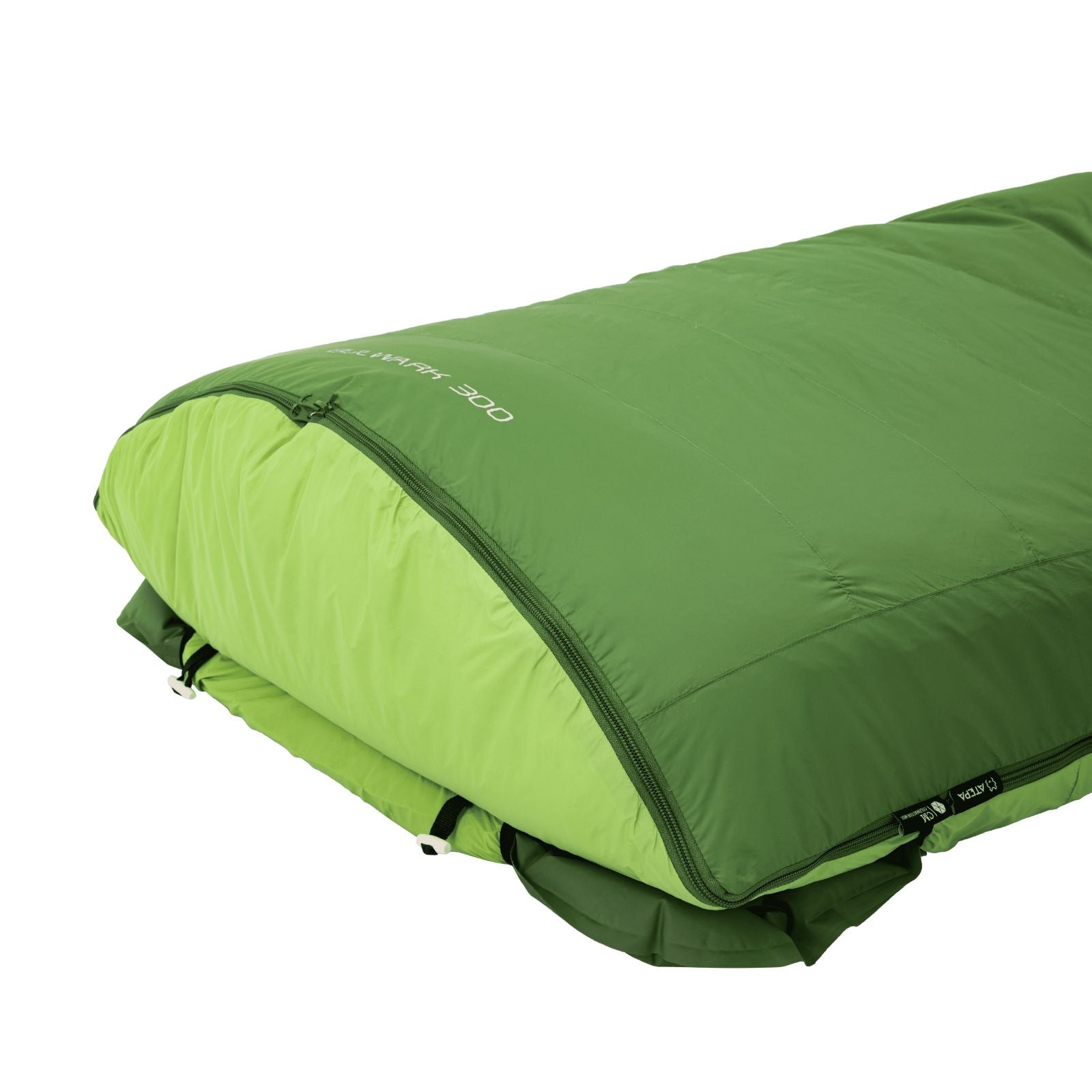 Unitymarts 3-in-1 Down Sleeping Bag With Hood BULWARK Green 54°F to 27°F