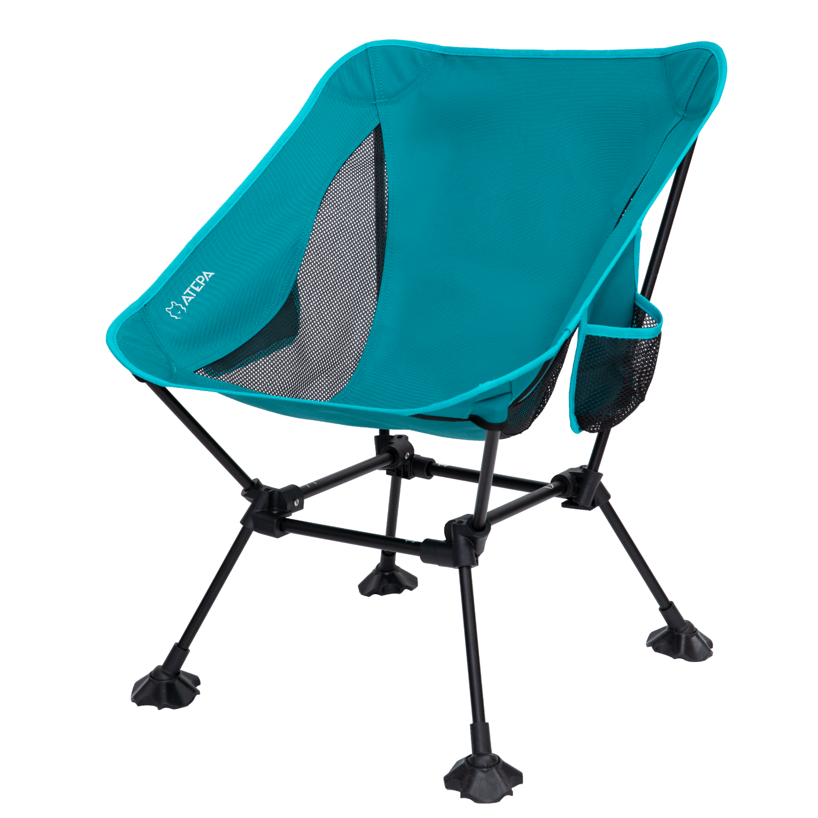 Unitymarts ultralight camping chair with tall square frame for backpacking and outdoor comfort