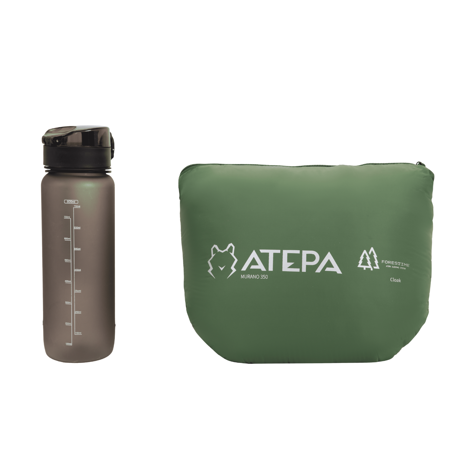 Multifunctional Wearable Camping Poncho Blanket Green