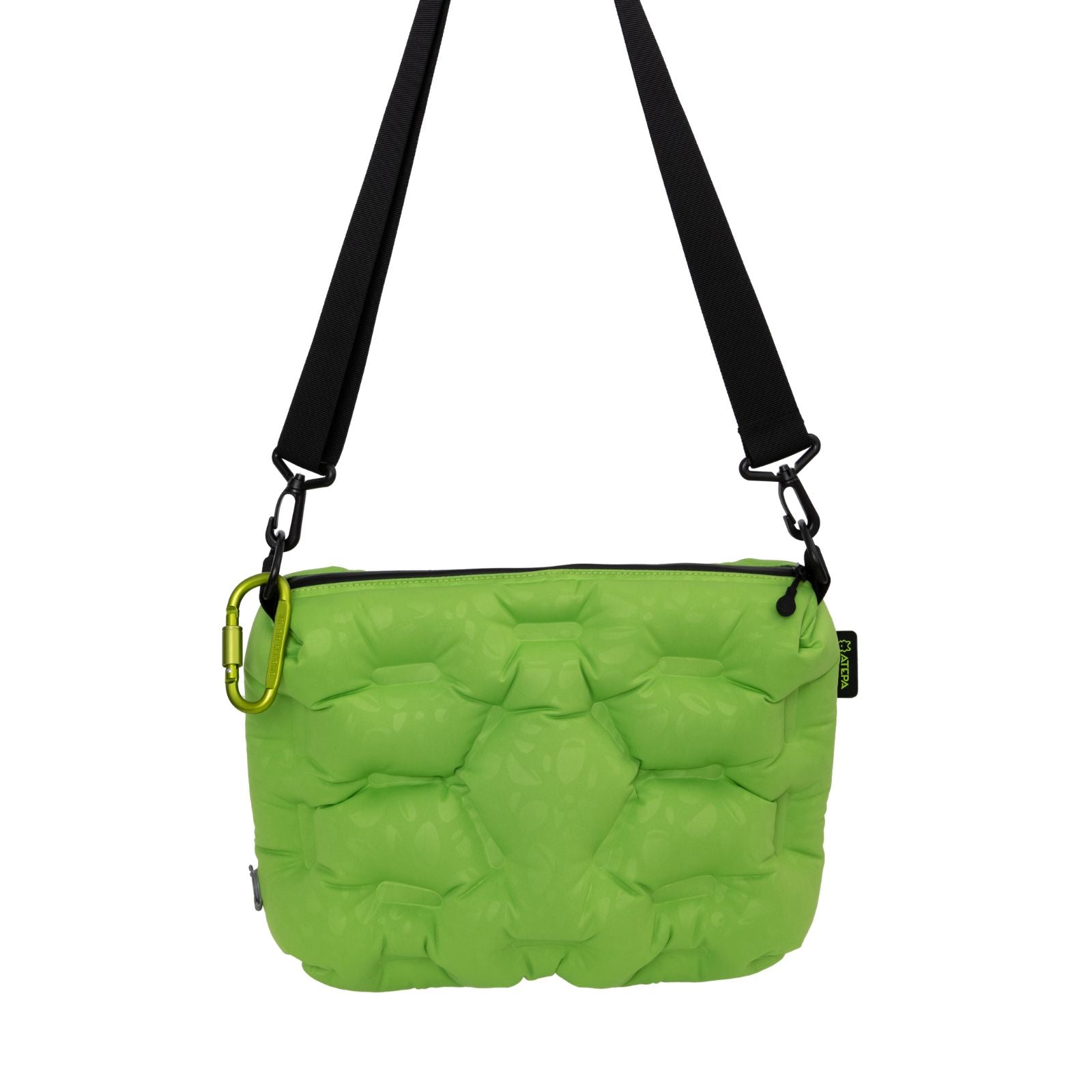 Unitymarts Cloud Air inflatable utility bag in messenger mode green