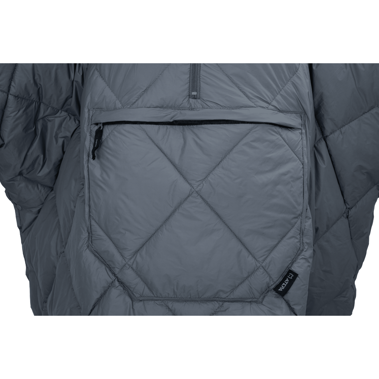 Multifunctional Wearable Camping Poncho Blanket Grey