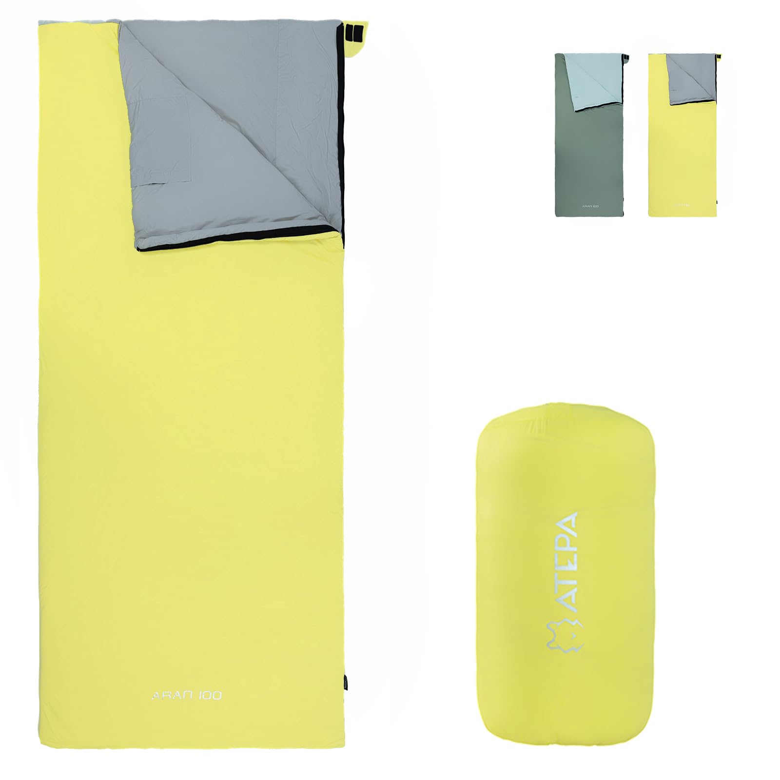 Unitymarts Envelope Sleeping Bag 50°F / 68°F