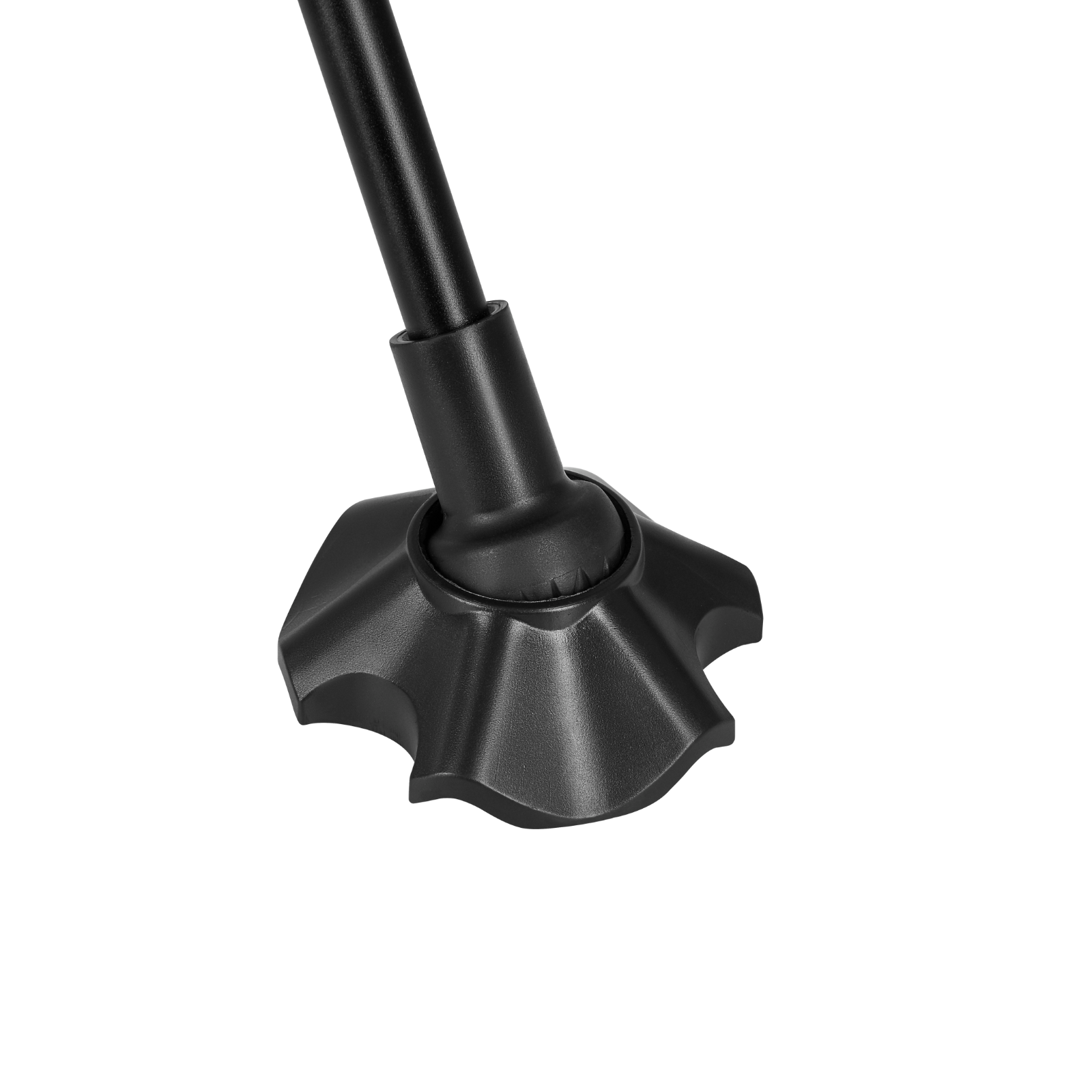 Close-up of high-strength aluminum frame and durable oxford fabric