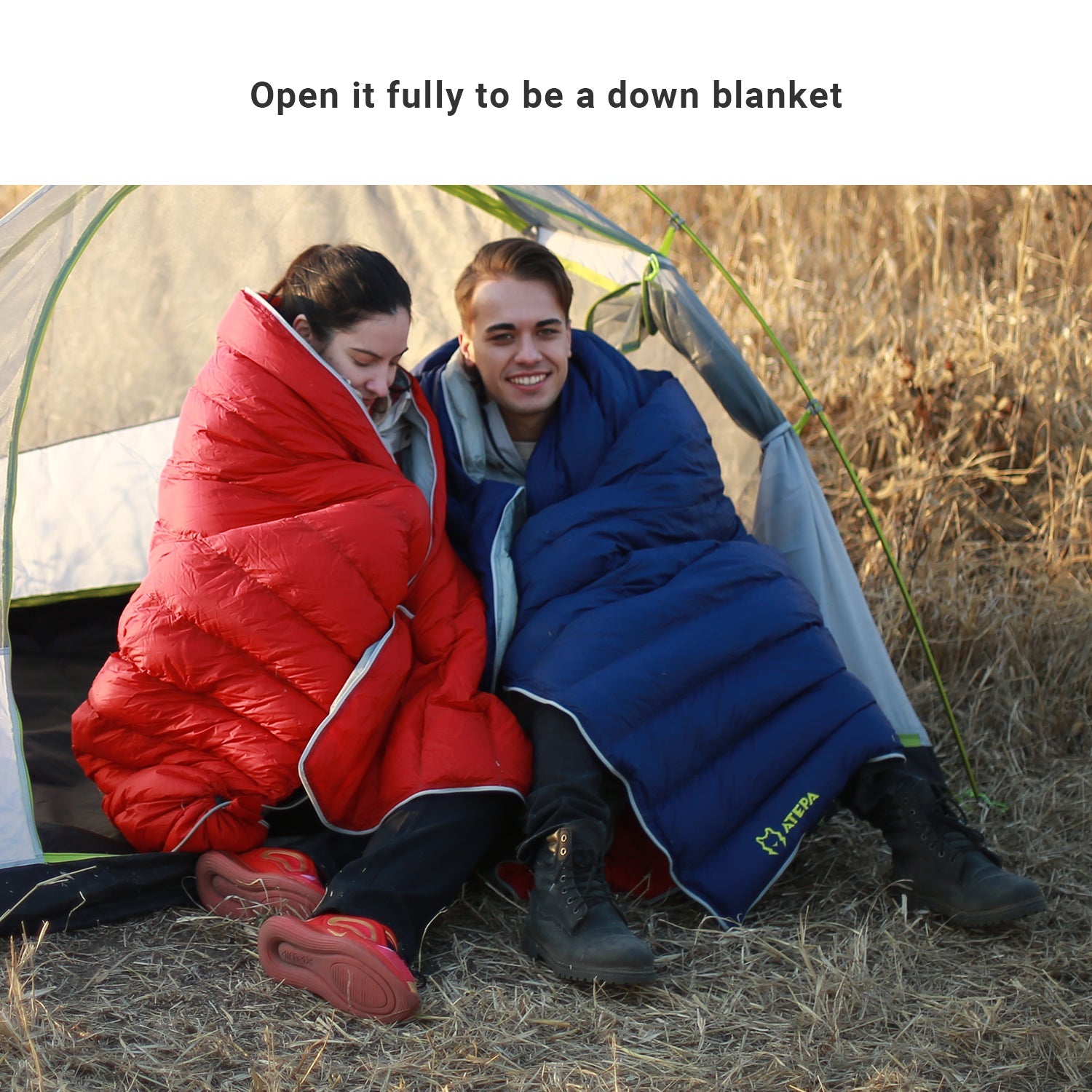 Unitymarts Down Envelope Sleeping Bag 27F / 54F
