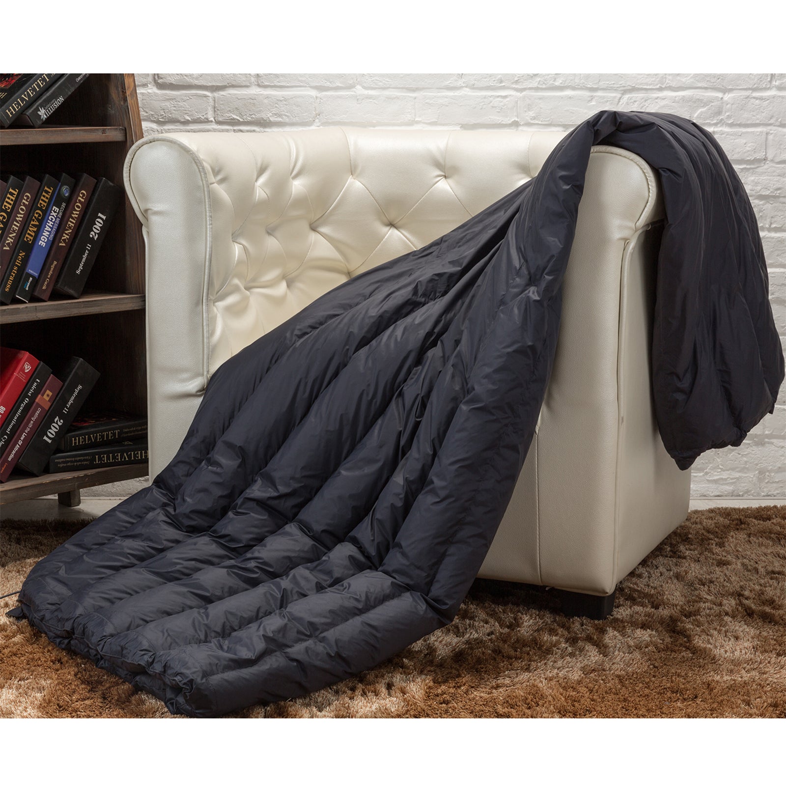 Unitymarts Down Blanket Waterproof Wearable Compact Blanket
