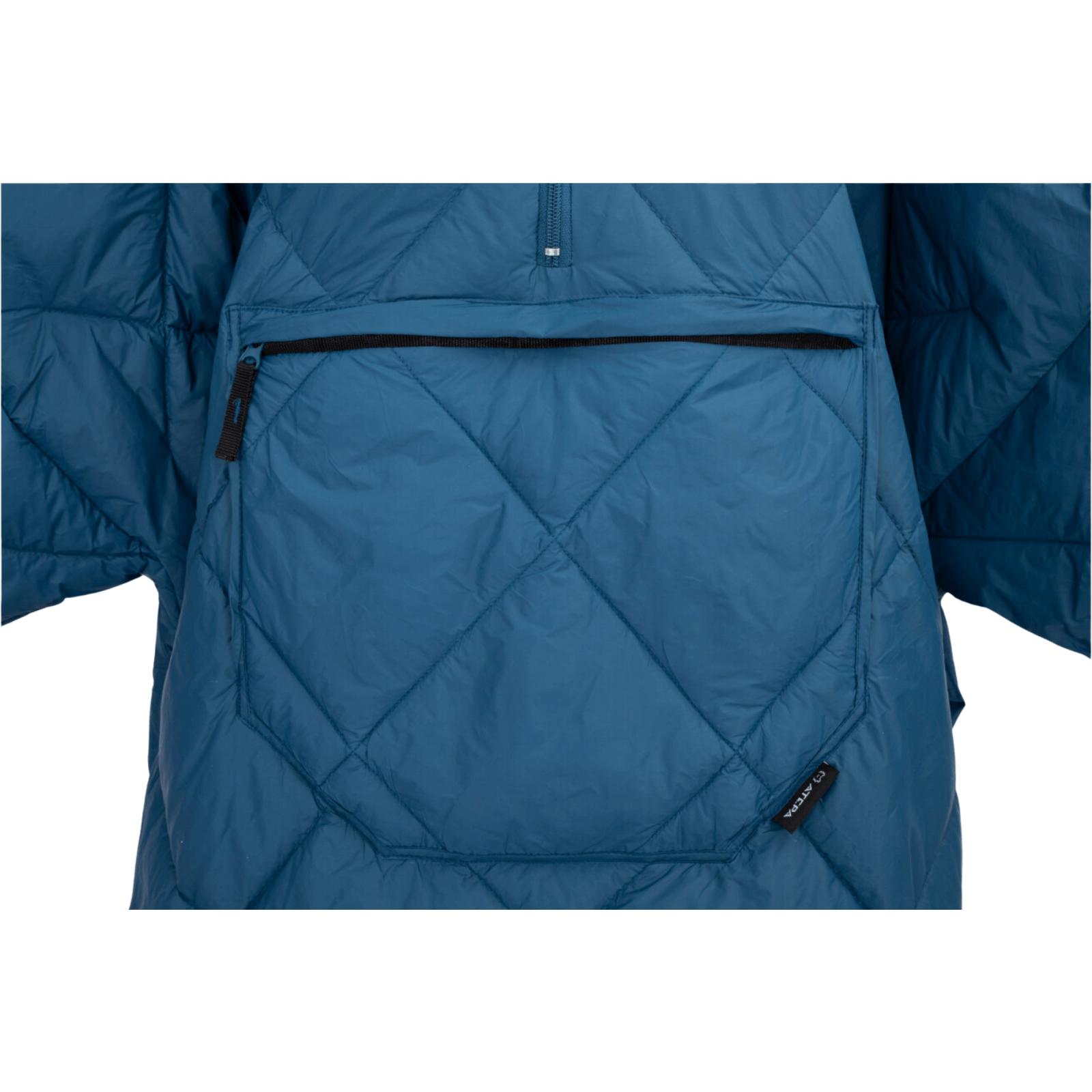 Multifunctional Wearable Camping Poncho Blanket Blue