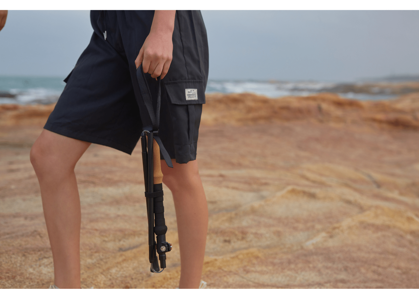 Quick-lock mechanism of Unitymarts hiking poles ensuring secure and stable adjustment