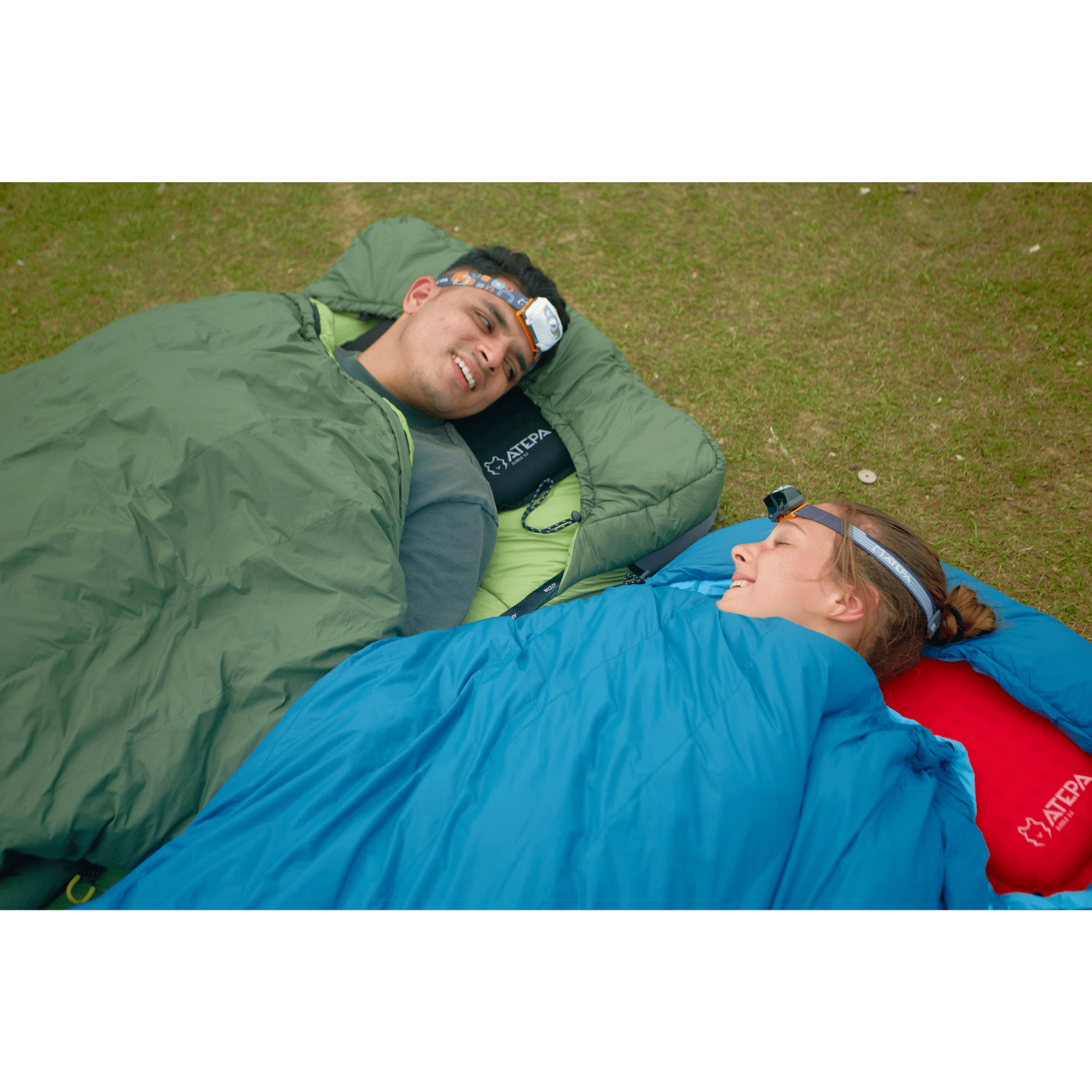 Lightweight sleeping bag in use inside a tent during outdoor adventures
