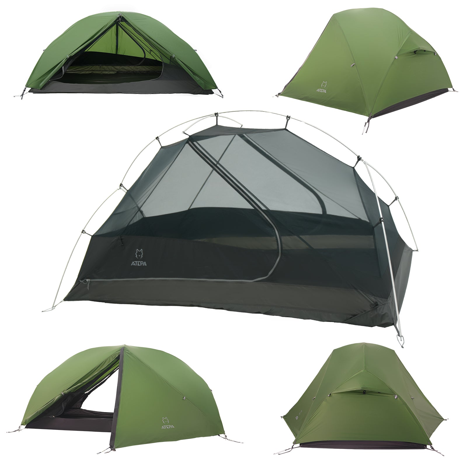 Unitymarts 1-Person Ultralight Backpacking Tent