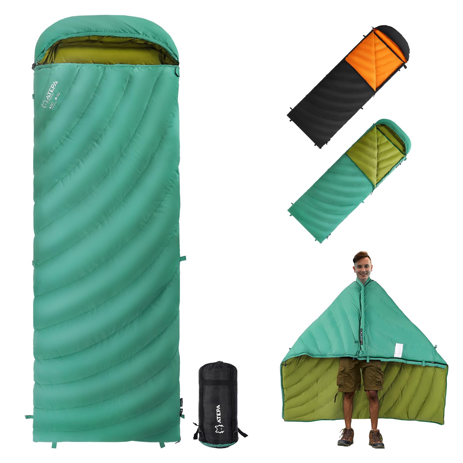Unitymarts Coldmaster Down Sleeping Bag Ultralight Sleeping Bag