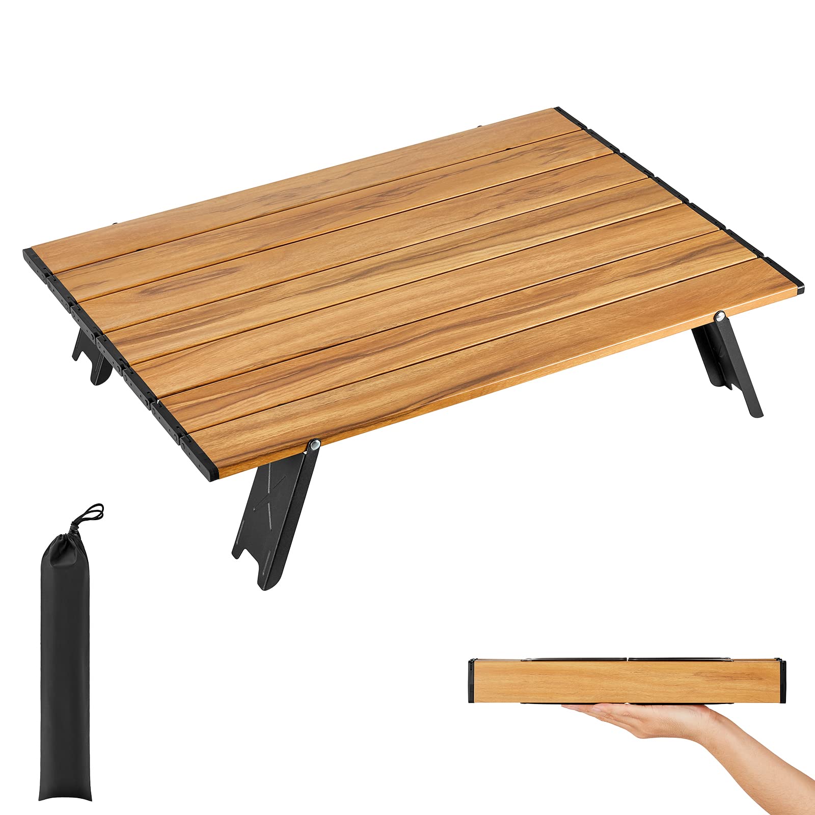 Unitymarts Alunium Table Ultralight Compact for Camping