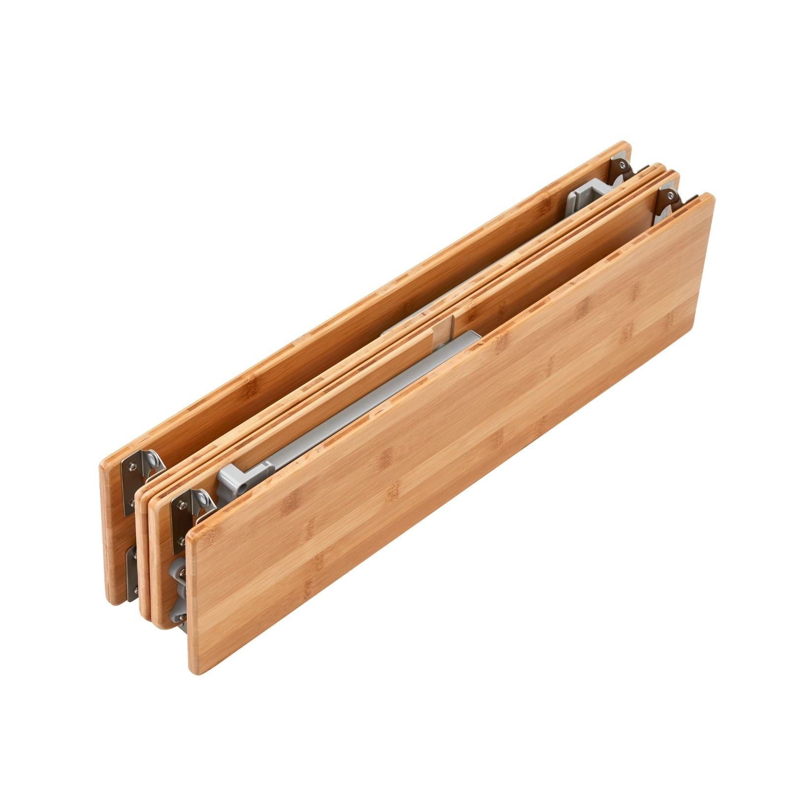 Unitymarts Foldable Bamboo Camping Square Table 6060