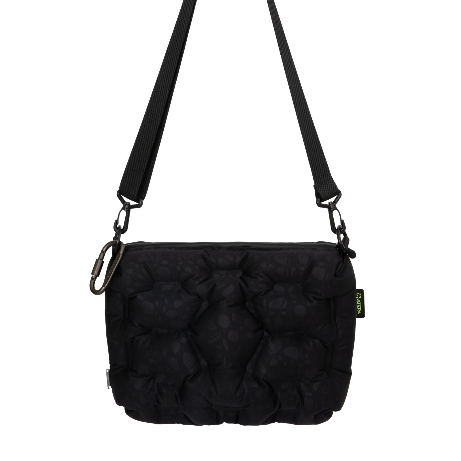 Unitymarts Cloud Air inflatable utility bag in messenger mode black