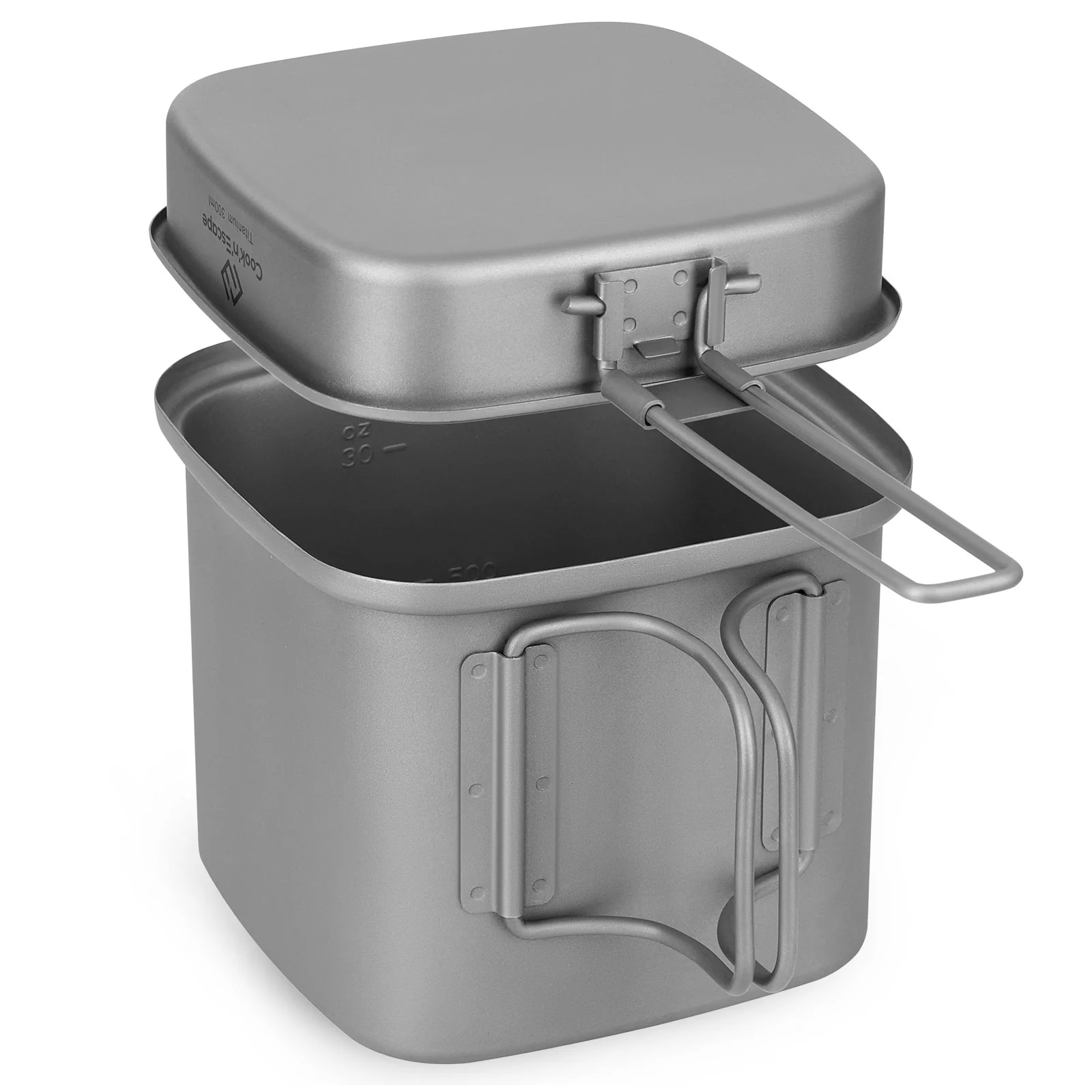 Cook'n'Escape Mount Logan titanium camping cookset lightweight cookset