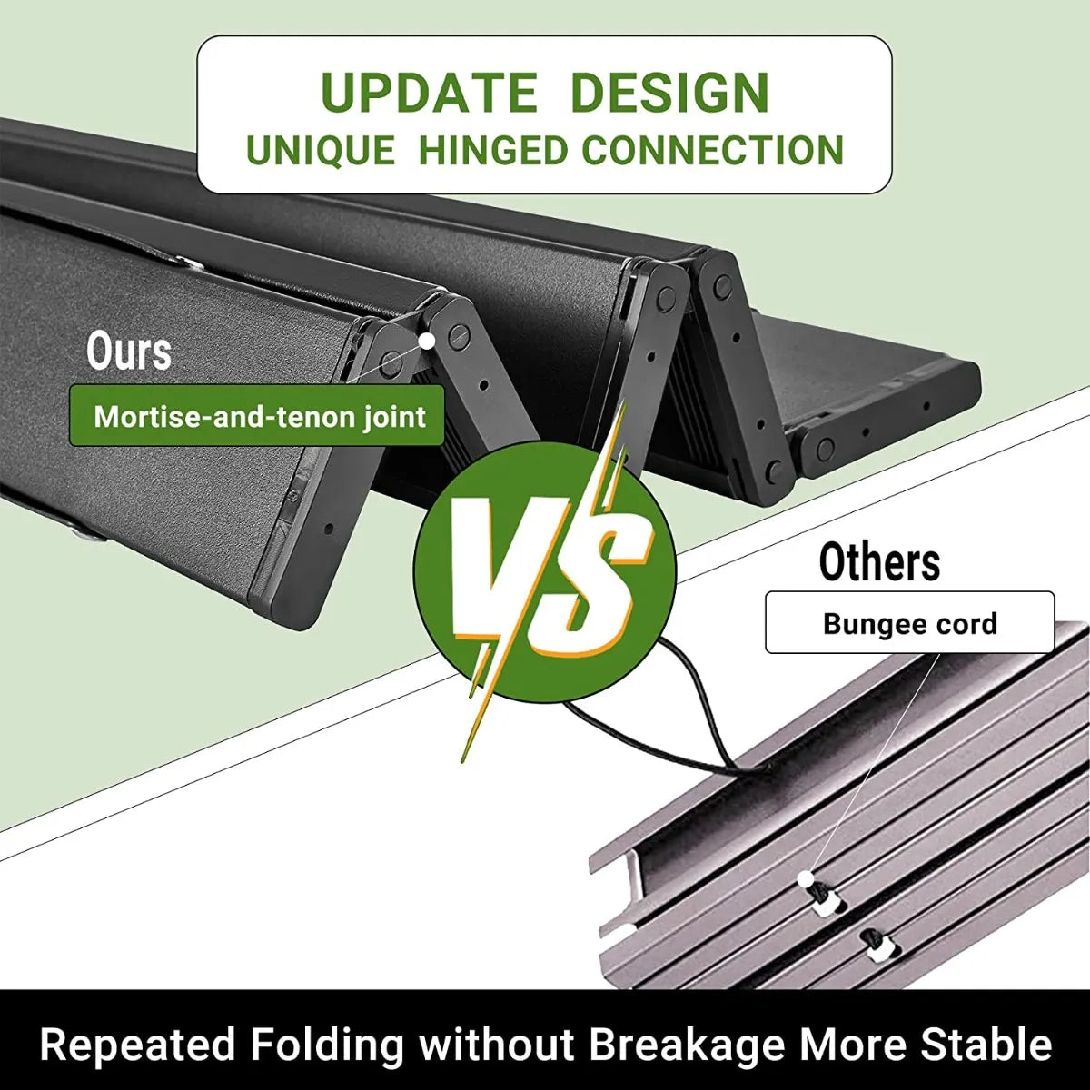 Unitymarts Aluminum Table Light Portable Camping Table